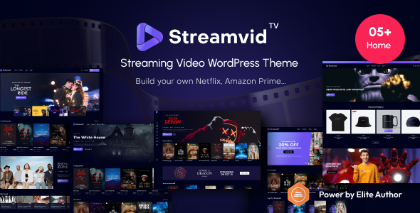 StreamVid - Video Streaming WordPress Theme