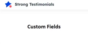 Strong Testimonials Custom Fields