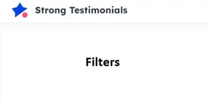 Strong Testimonials Filters