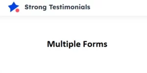 Strong Testimonials Multiple Forms