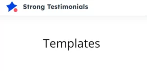 Strong Testimonials Pro Templates