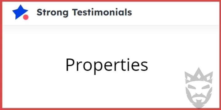 Strong Testimonials Propertie