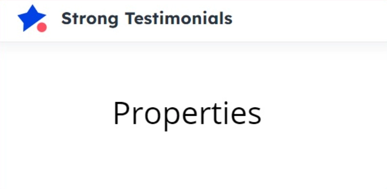 Strong Testimonials Properties