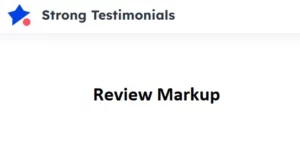 Strong Testimonials Review Markup