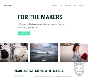 StudioPress - Maker Pro Theme