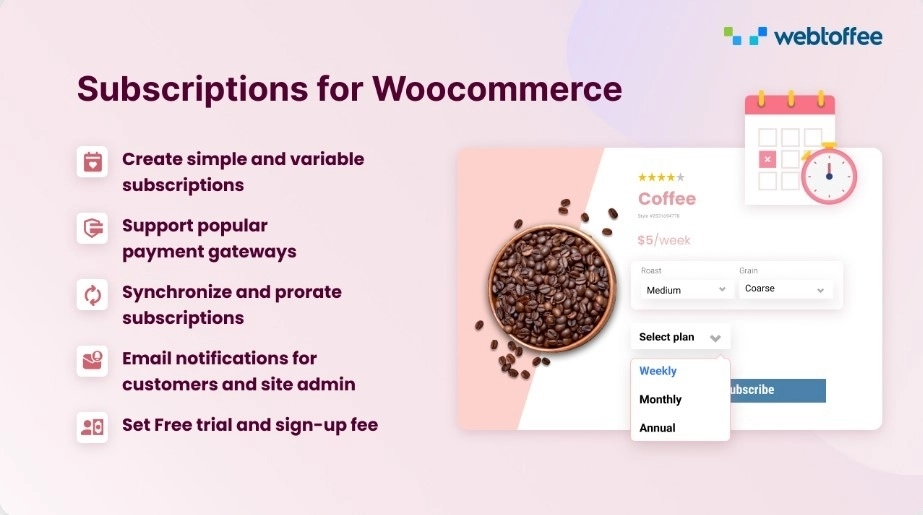 Subscriptions for WooCommerce