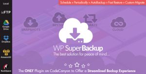 Super Backup  Clone - Migrate for WordPress