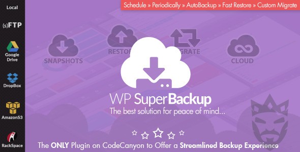 Super Backup  Clone - Migrate for WordPress