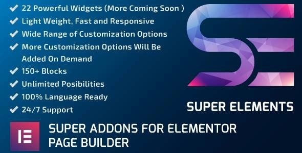 Super Elements - Addons for Elementor