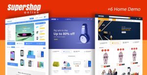 Super Shop - Market Store RTL Responsive WooCommerce WordPress Theme