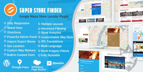 Super Store Finder for WordPress (Google Maps Store Locator)