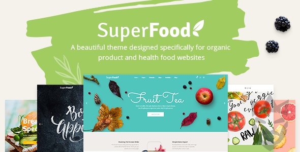 Superfood - Organic Food Products Theme