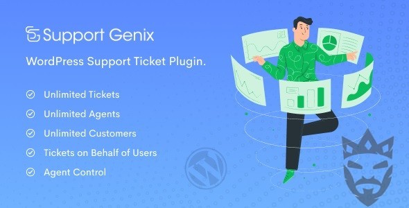 Support Genix – WordPress Support Ticket Plugin