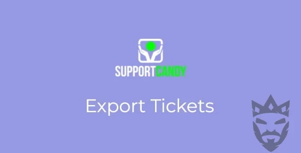 SupportCandy - Export Tickets