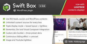 Swift Box - WordPress Contents Slider and Viewer