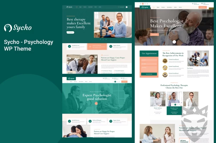 Sycho - Psychology and Counseling WordPress Theme