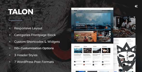 TALON RESPONSIVE WORDPRESS THEME