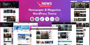 TNews - News  Magazine WordPress Theme