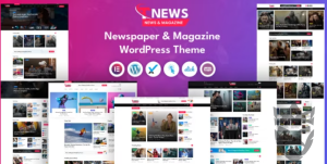 TNews - News  Magazine WordPress Theme