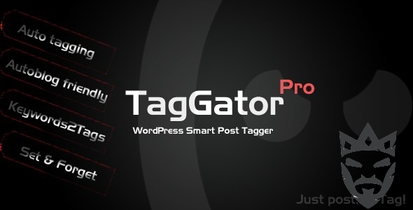 TagGator Pro. WordPress Auto Tagging Plugin