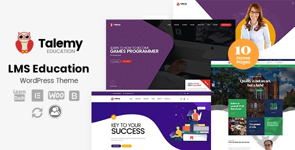 Talemy - LMS Education WordPress Theme