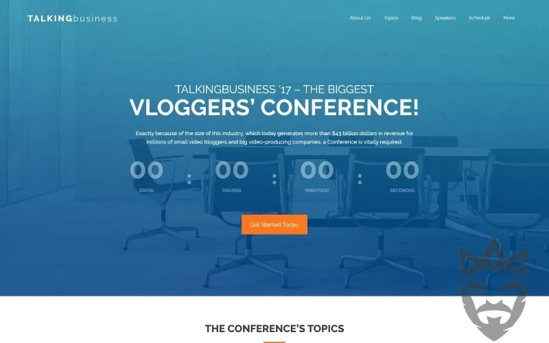 Talking Business - Business Coaching & Consulting WordPress Theme