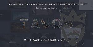 Talos - Creative Multipurpose WordPress Theme