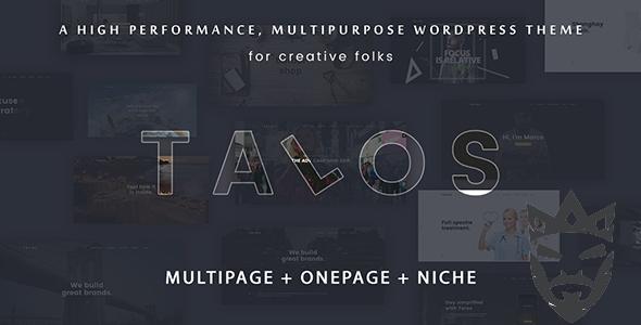 Talos - Creative Multipurpose WordPress Theme