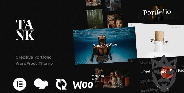 Tank - Creative Portfolio Elementor WordPress Theme