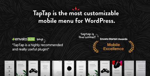 TapTap: A Super Customizable WordPress Mobile Menu