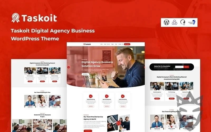 Taskoit - Digital Agency Business WordPress Theme