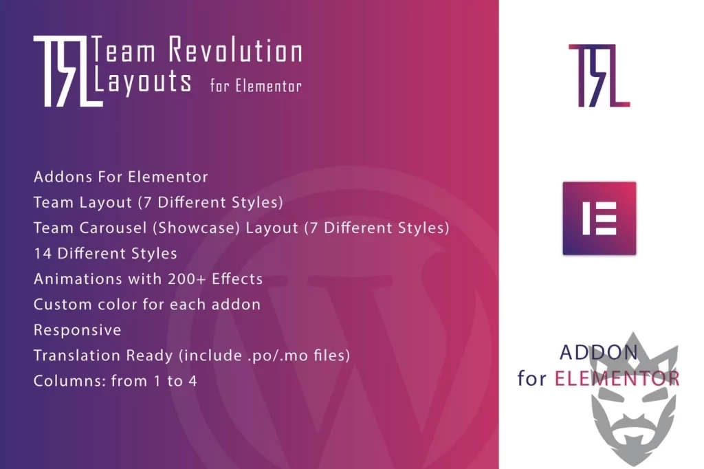 Team Revolution Layouts for Elementor 1.0.0 Download  Authormsa  Creation dateSep 3