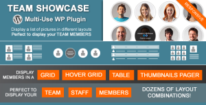 Team Showcase - Wordpress Plugin