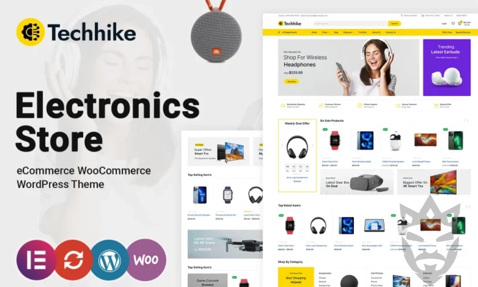 Techhike - Multipurpose Electronics WooCommerce Theme