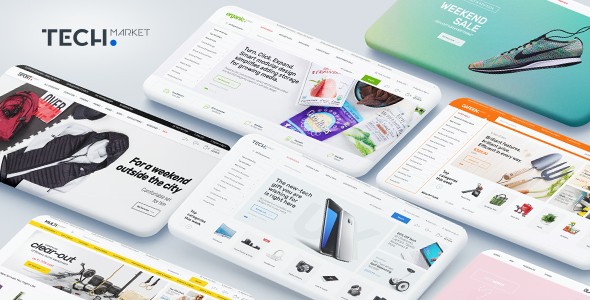 Techmarket - Multi-demo  Electronics Store WooCommerce Theme