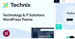 Technix – Technology & IT Solutions WP Theme