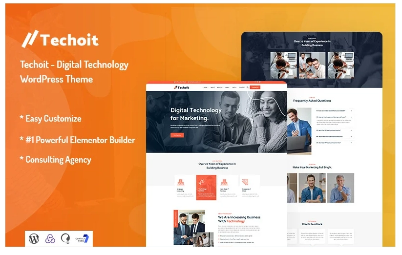 Techoit - Digital Technology WordPress Theme