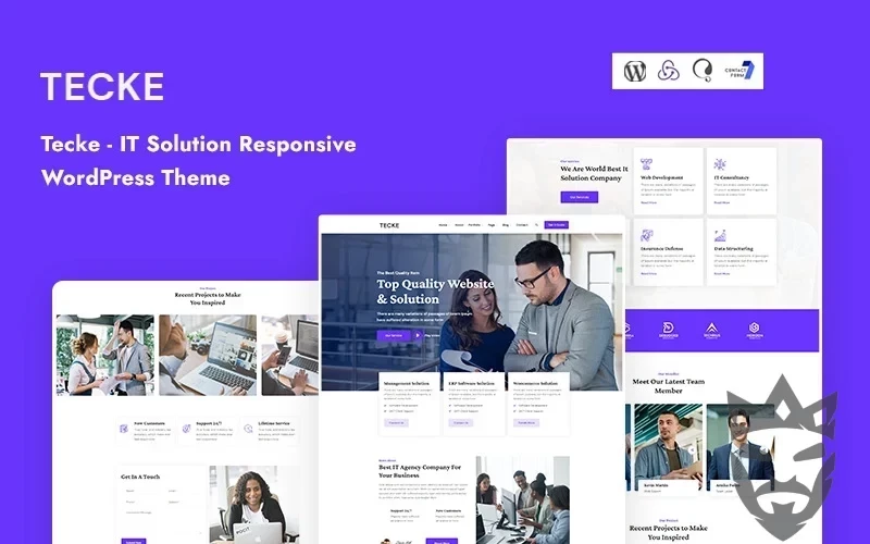 Tecke - IT Solution WordPress Theme