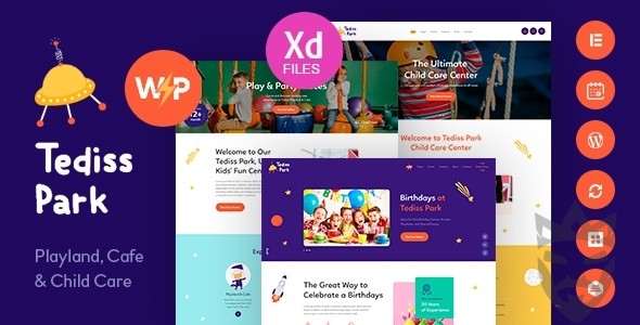 Tediss | Play Area  Child Care Center WordPress Theme