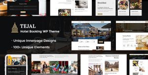 Tejal - Hotel WordPress Theme