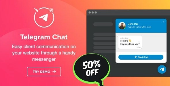 Telegram Chat Plugin for WordPress