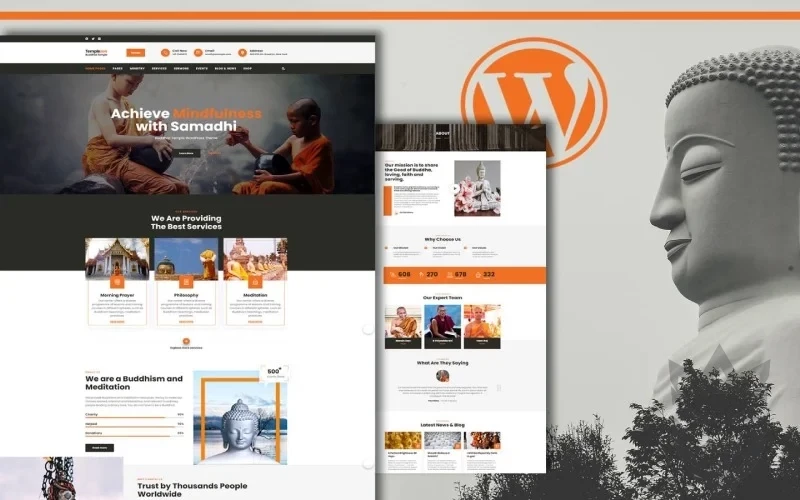 Templezen - Temple WordPress Theme