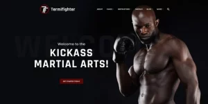 Termifighter - Martial Arts Club Responsive WordPress Theme