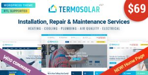 Termosolar - Maintenance Services WordPress Theme