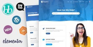 Tessera - Knowledge Base  Support Forum WordPress Theme