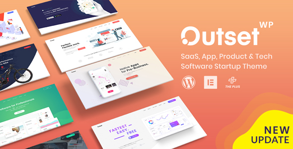 The Outset - MultiPurpose WordPress Theme for Saas  Startup