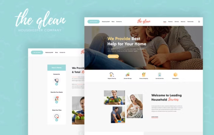 The Qlean - WordPress Theme