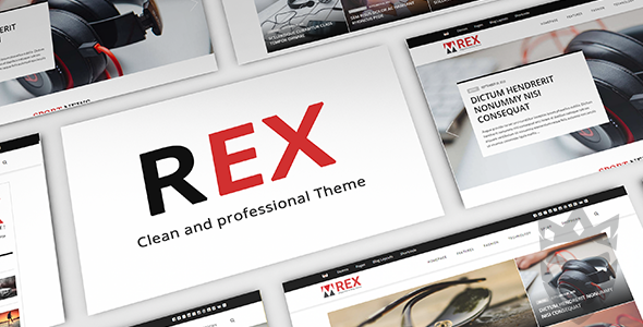 The REX - WordPress Magazine and Blog Theme