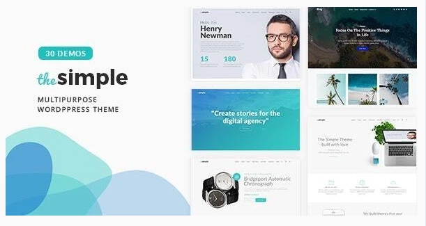 The Simple - Business WordPress Theme