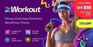 The Workout - Trainer Fitness WordPress Theme